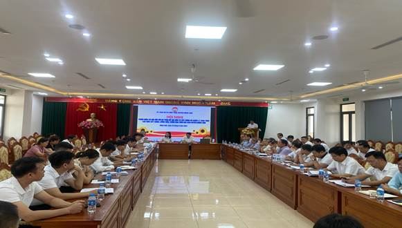 Ủy ban MTTQ Việt Nam huyện Đông Anh tổ chức Hội nghị phản biện xã hội đối với dự thảo Đề án đầu tư xây dựng và quản lý, khai thác các khu cây xanh, công viên, vườn hoa trên địa bàn huyện.