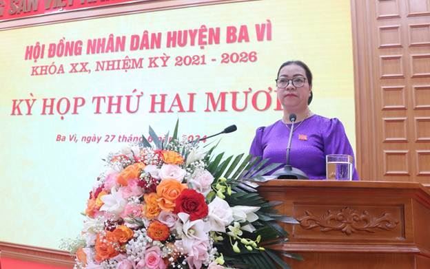 Ủy ban MTTQ Việt Nam huyện Ba Vì tham gia xây dựng chính quyền 6 tháng đầu năm 2024 