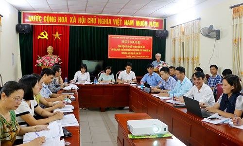Thị xã Sơn Tây tổ chức hội nghị phản biện xã hội vào dự thảo Đề án của UBND thị xã