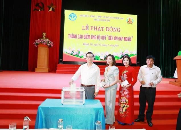 Huyện Thanh Trì phát động Quỹ “Đền ơn đáp nghĩa” năm 2024