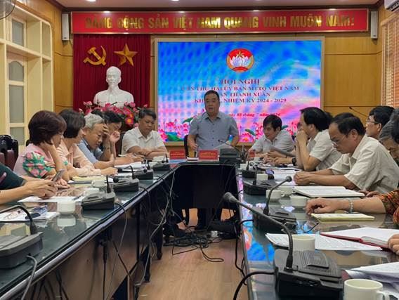 Hội nghị lần thứ hai Uỷ ban MTTQ Việt Nam quận Thanh Xuân  khóa VI, nhiệm kỳ 2024-2029