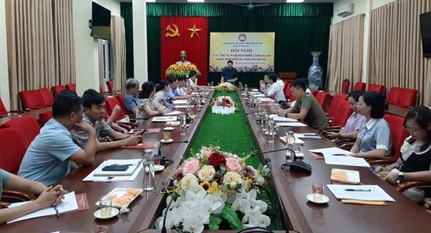 Cụm thi đua số 4 Uỷ ban MTTQ Việt Nam thành phố Hà Nội tổ chức sơ kết công tác thi đua khen thưởng 6 tháng đầu năm 2024