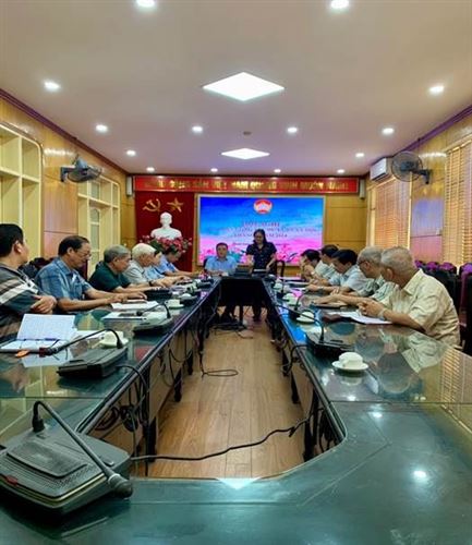 Ban Thường trực Ủy ban MTTQ Việt Nam quận Thanh Xuân tổ chức hội nghị giao ban Dư luận xã hội tháng 7/2024