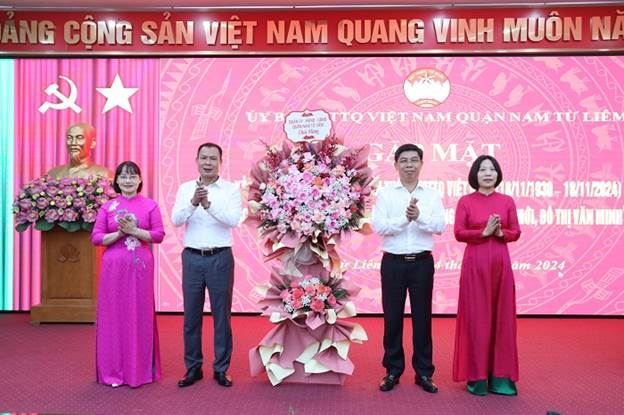 Uỷ ban MTTQ Việt Nam quận Nam Từ Liêm tổ chức gặp mặt kỷ niệm 94 năm ngày truyền thống MTTQ Việt Nam (18/11/1930-18/11/2024)