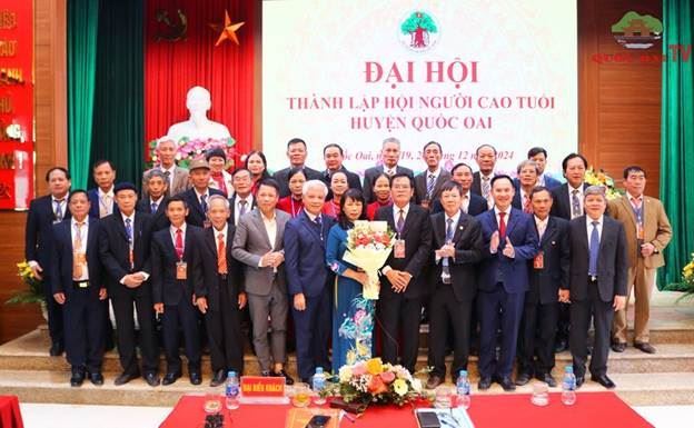 Đại hội Đại biểu thành lập Hội Người cao tuổi huyện Quốc Oai nhiệm kỳ 2021-2026