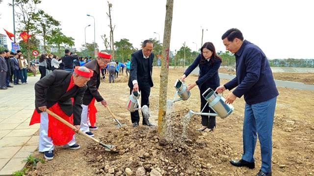 Huyện Gia Lâm phát động “Tết trồng cây đời đời nhớ ơn Bác Hồ” Xuân Ất Tỵ 2025