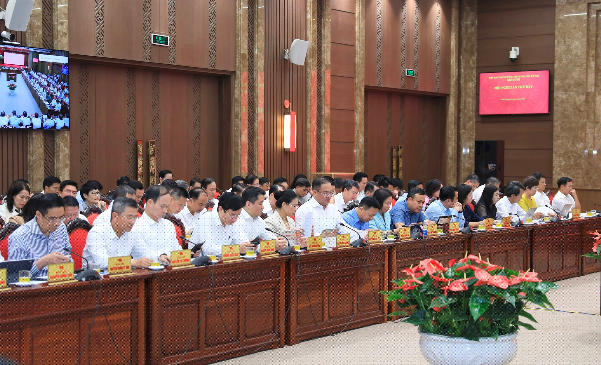 Các đại biểu dự hội nghị. Ảnh: Quang Thái