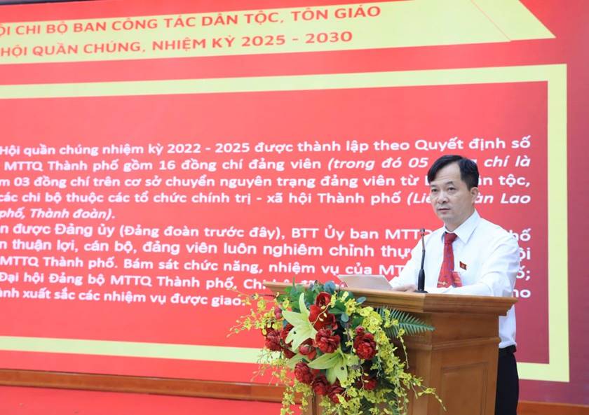 Đổi mới toàn diện công tác dân tộc, tôn giáo và hội quần chúng