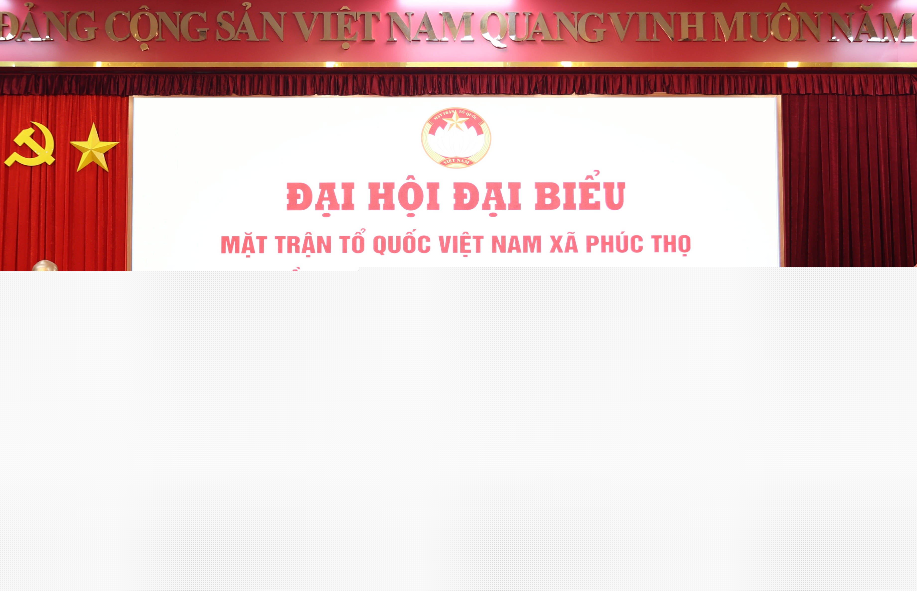 Tăng cường khối đại đoàn kết, tạo đồng thuận để góp phần xây dựng xã Phúc Thọ phát triển toàn diện Tăng cường khối đại đoàn kết, tạo đồng thuận để góp phần xây dựng xã Phúc Thọ phát triển toàn diện