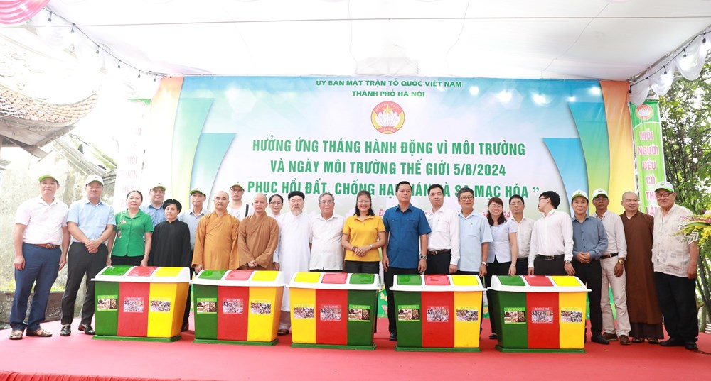 Hưởng ứng ngày Môi trường thế giới năm 2024 với chủ đề “Phục hồi đất, chống hạn hán và sa mạc hoá” - ảnh 1