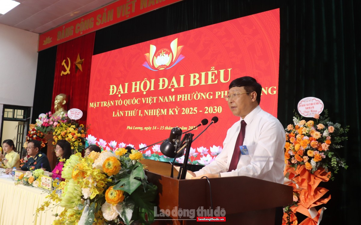 Phường Phú Lương (Hà Nội): Phát huy vai trò Mặt trận trong xây dựng khối đại đoàn kết toàn dân tộc Phường Phú Lương: Phát huy vai trò Mặt trận trong xây dựng khối đại đoàn kết toàn dân tộc