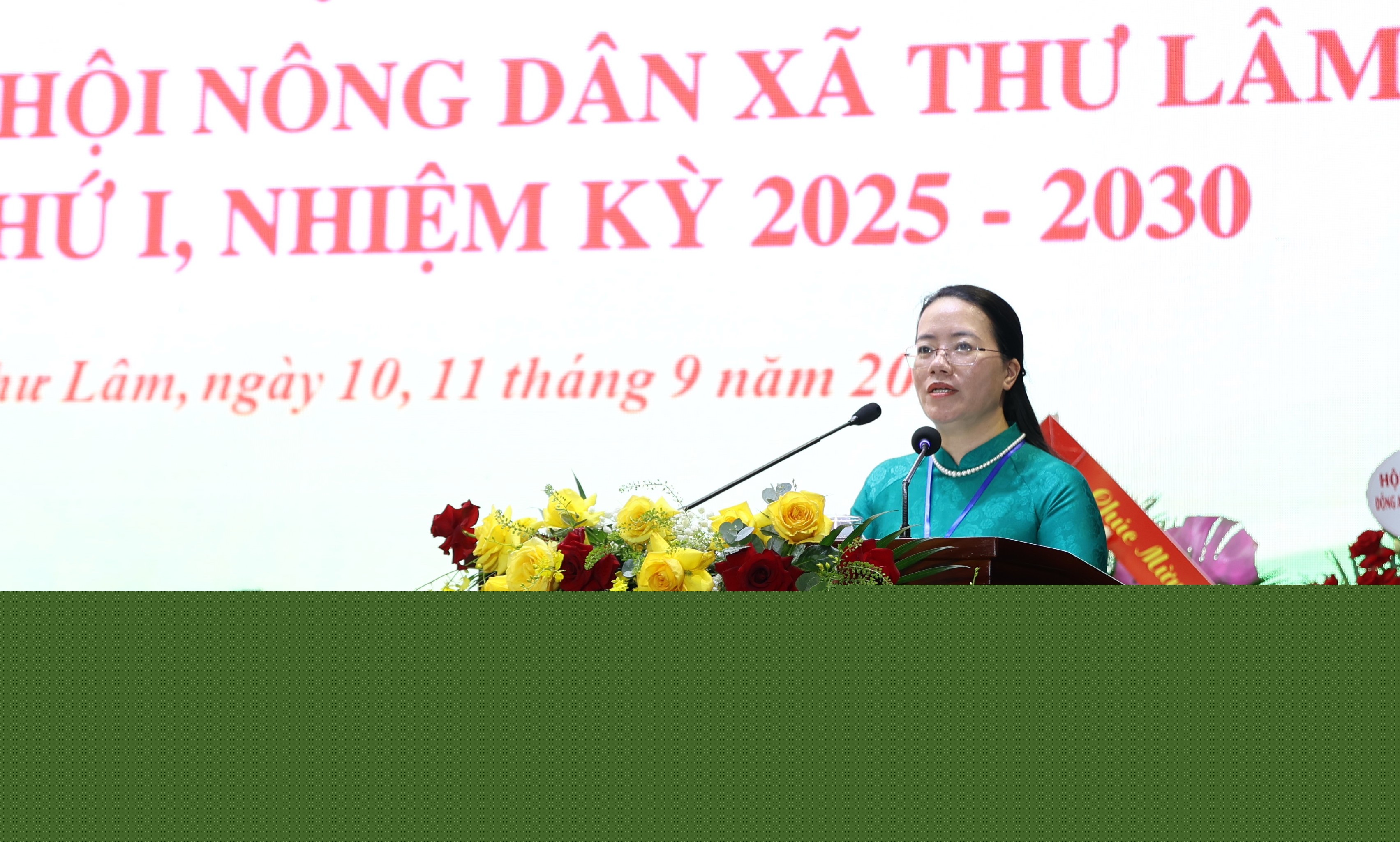 Tổ chức thành công Đại hội điểm Hội Nông dân xã Thư Lâm