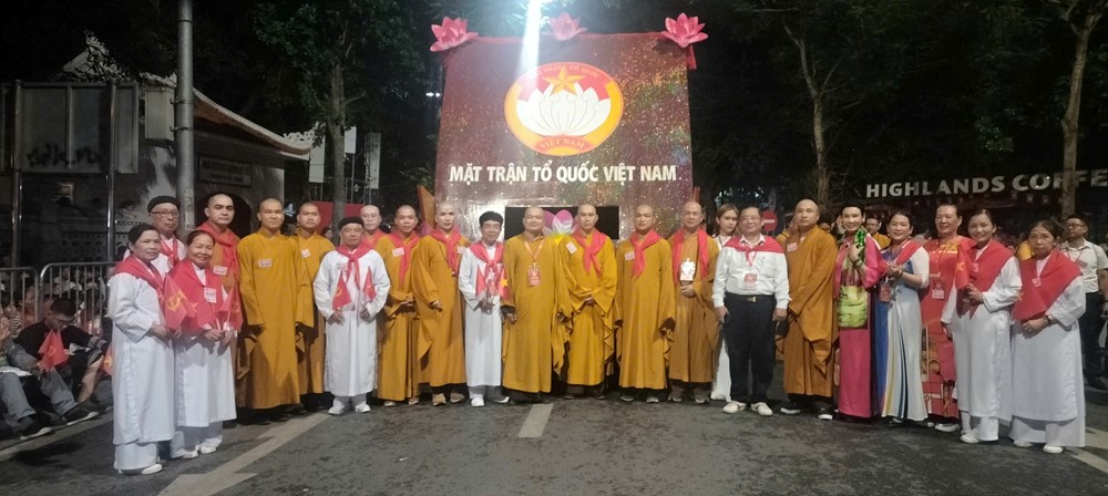 Khối diễu hành Đoàn kết các dân tộc Việt Nam vinh dự, tự hào khi được tham gia lễ diễu binh, diễu hành  ​ - ảnh 5