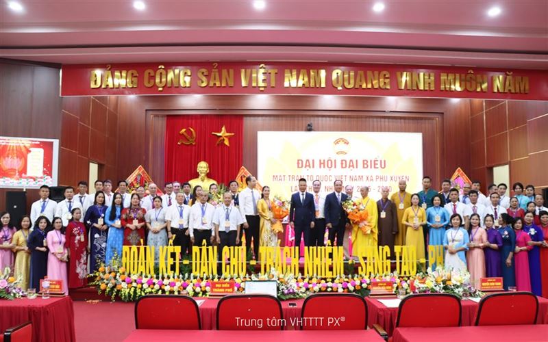 Đại hội đại biểu MTTQ Việt Nam xã Phú Xuyên lần thứ I, nhiệm kỳ 2025 - 2030