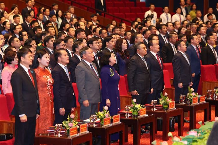 Đại hội đại biểu Đảng bộ thành phố Hà Nội lần thứ XVIII, nhiệm kỳ 2025-2030, tiến hành phiên trù bị