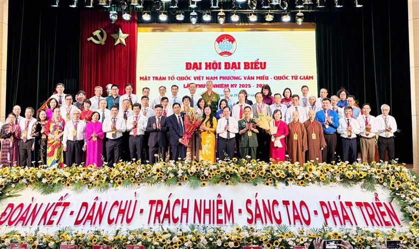 MTTQ Việt Nam phường Văn Miếu - Quốc Tử Giám: Phát huy sức mạnh đoàn kết trong kỷ nguyên số