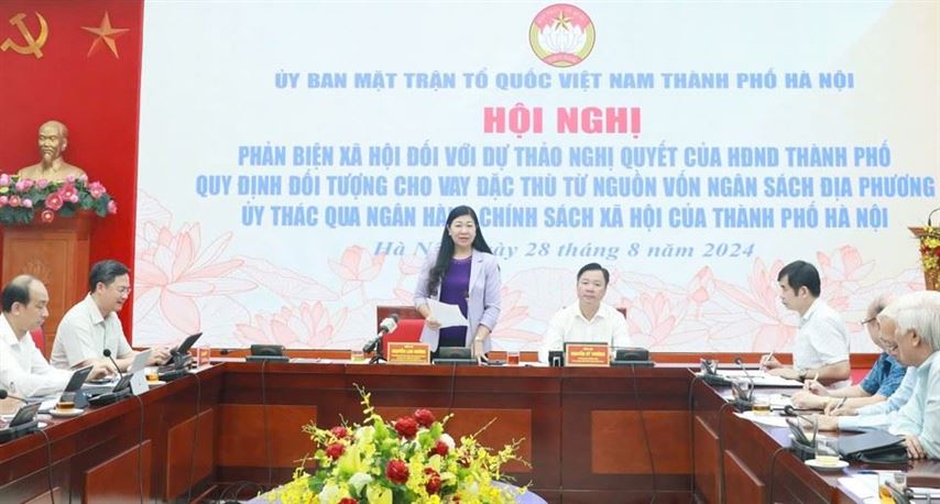 Hà Nội bổ sung đối tượng vay vốn chính sách xã hội: Phù hợp định hướng về an sinh