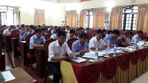 Uỷ ban MTTQ Việt Nam huyện Ứng Hòa đã tổ chức kỳ họp thứ 10, khoá XXII, nhiệm kỳ 2014 -2019