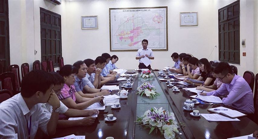 Huyện Sóc Sơn tổ chức giám sát công tác quản lý đất đai, trật tự xây dựng trên địa bàn xã Phù Lỗ năm 2018