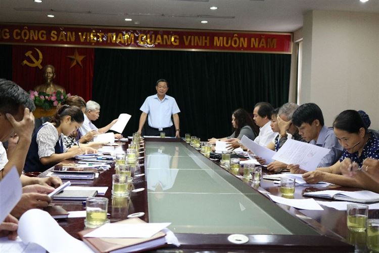 Ủy ban MTTQ Việt Nam quận Hoàng Mai  tổ chức hội nghị triển khai  một số nhiệm vụ trọng tâm tháng 9 năm 2018