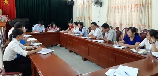 Ủy ban MTTQ Việt Nam thị xã Sơn Tây giao ban tiến độ chuẩn bị Đại hội MTTQ Việt Nam các cấp