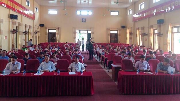 Đoàn đại biểu Quốc hội TP Hà Nội tiếp xúc với cử tri huyện Sóc Sơn trước kỳ họp thứ 6, Quốc hội khóa XIV