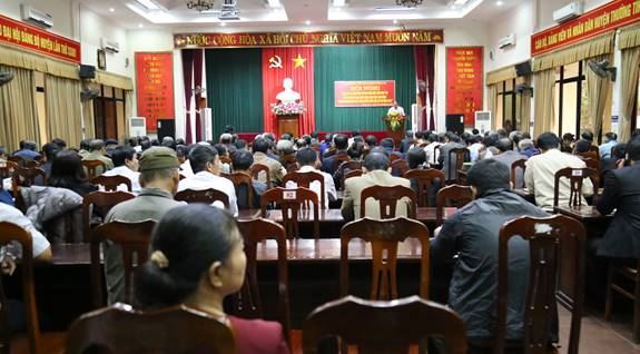 Ủy ban MTTQ Việt Nam huyện Thường Tín tổ chức hội nghị tổng kết 15 năm Ngày hội Đại đoàn kết toàn dân tộc ở khu dân cư 