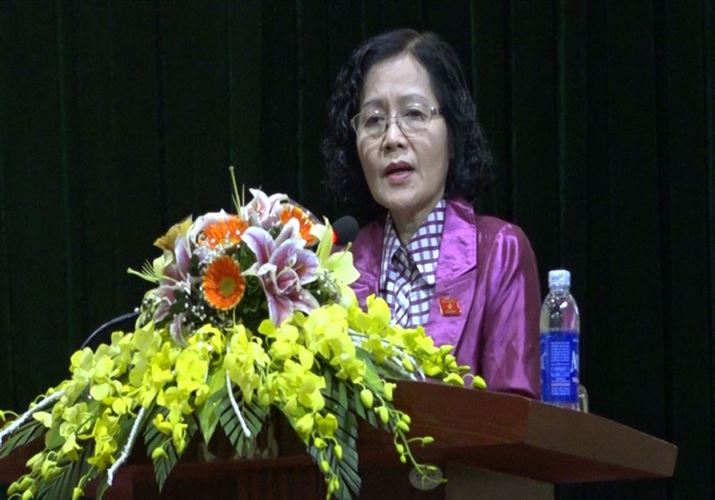 Đoàn đại biểu Quốc hội thành phố Hà Nội tiếp xúc cử tri sau kỳ họp thứ 6 Quốc hội khóa XIV, nhiệm kỳ 2016-2021 tại huyện Mỹ Đức