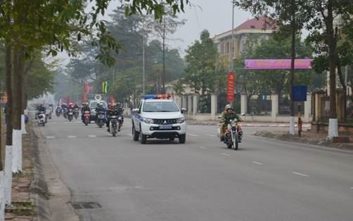 Huyện Mê Linh tổ chức phát động ra quân thực hiện “Năm an toàn giao thông 2019” và đợt cao điểm đảm bảo trật tự, an toàn giao thông dịp Tết Nguyên đán Kỷ Hợi
