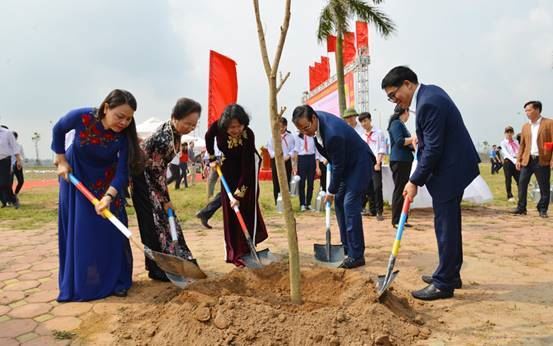 Huyện Mê Linh phát động phong trào Tết trồng cây “Đời đời nhớ ơn Bác Hồ” Xuân Kỷ Hợi 2019.