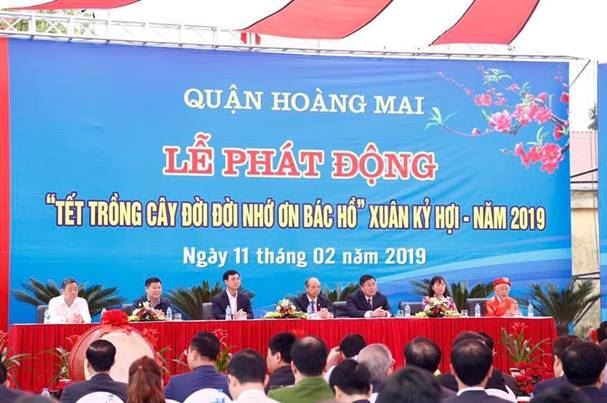 Quận Hoàng Mai tổ chức Lễ phát động “Tết trồng cây đời đời nhớ ơn Bác Hồ” xuân Kỷ Hợi - năm 2019