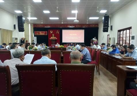 Huyện Thanh Trì tiếp xúc với Đại biểu Quốc hội khóa XIV - trước kỳ họp thứ 7