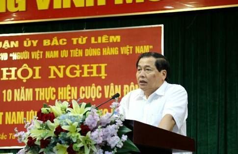 Bắc Từ Liêm tổng kết 10 năm thực hiện Cuộc vận động “Người Việt Nam ưu tiên dùng hàng Việt Nam”