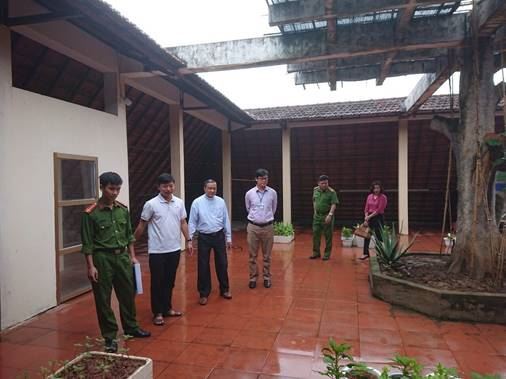 Ủy ban MTTQ Việt Nam thị xã Sơn Tây giám sát công tác phòng cháy và chữa cháy tại các cơ sở thờ tự trên địa bàn.
