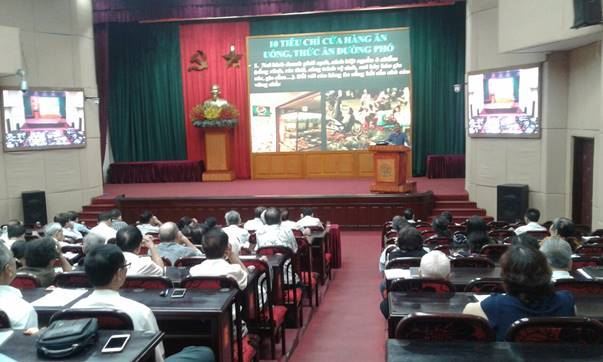 Ủy ban MTTQ Việt Nam quận Thanh Xuân tập huấn về công tác vệ sinh an toàn thực phẩm