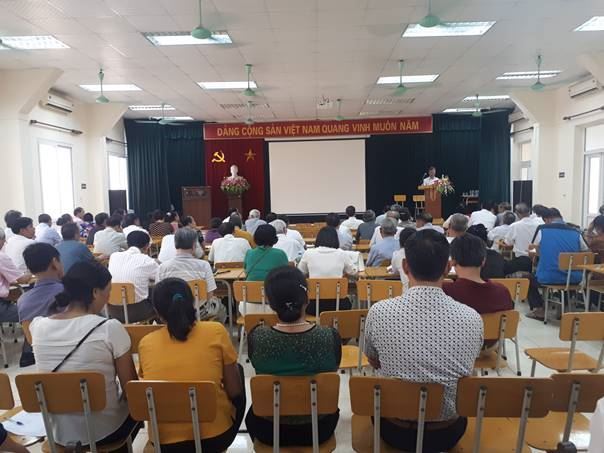 Hội nghị tuyên truyền Chỉ thị 05-CT/TW của Bộ chính trị về đẩy mạnh  học tập và làm theo tư tưởng, đạo đức và phong cách Hồ Chí Minh trong hệ thống MTTQ Việt Nam quận Nam Từ Liêm