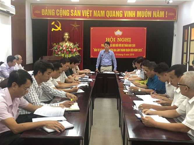 Đại biểu HĐND thành phố Hà Nội tiếp xúc cử tri Gia Lâm trước kỳ họp thứ 9