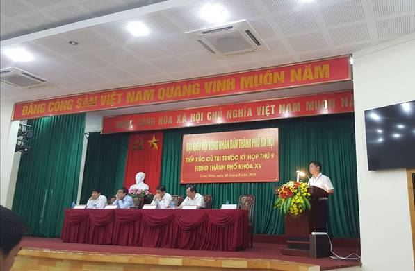 Đại biểu HĐND TP Hà Nội tiếp xúc cử tri trước kỳ họp thứ 9, HĐND TP khoá XV