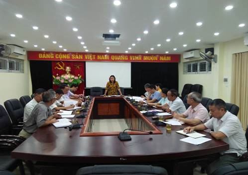 Ủy ban MTTQ Việt Nam quận Cầu Giấy họp đoàn giám sát công tác quản lý trật tự xây dựng trên địa bàn quận năm 2018 và 6 tháng đầu năm 2019