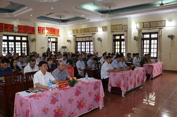 Huyện Quốc Oai tổ chức hội nghị đối thoại trực tiếp giữa người đứng đầu cấp ủy, chính quyền huyện với MTTQ, các tổ chức chính trị xã hội và đại diện nhân dân