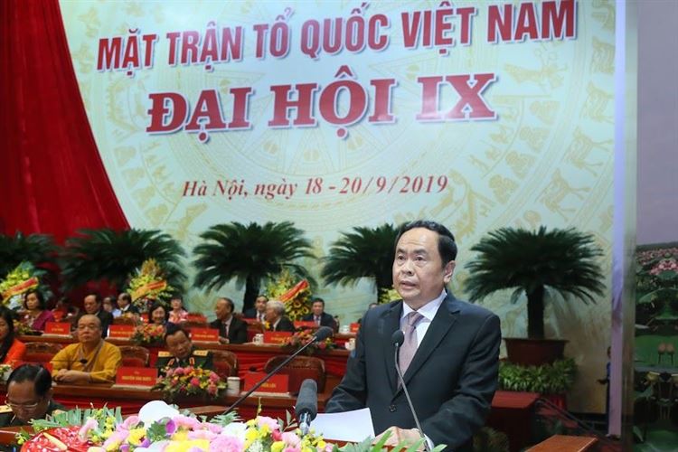 Lời kêu gọi của Đại hội đại biểu MTTQ Việt Nam lần thứ IX, nhiệm kỳ 2019 - 2024