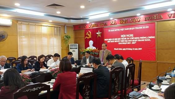 Phản biện xã hội về Đề án “Chủ động phòng chống sốt xuất huyết trên địa bàn quận Thanh Xuân, giai đoạn 2019-2021”