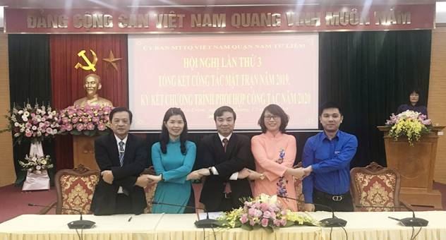 Hội nghị lần thứ 3 Uỷ ban MTTQ Việt Nam quận Nam Từ Liêm  nhiệm kỳ 2019-2024