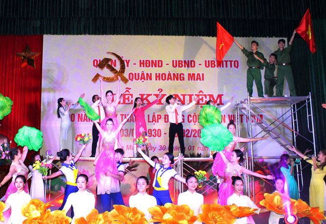 Quận Hoàng Mai tổ chức kỷ niệm 90 năm Ngày thành lập Đảng Cộng sản Việt Nam