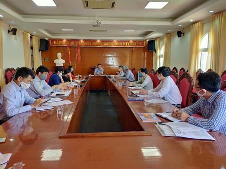 Ủy ban MTTQ Việt Nam huyện Mê Linh giao ban công tác Mặt trận tháng 4 năm 2020.
