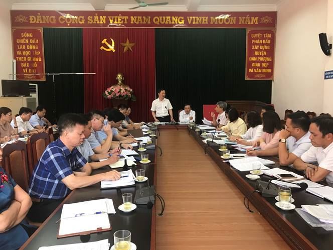 Ủy ban MTTQ Việt Nam thành phố kiểm tra việc giám sát thực hiện chính sách hỗ trợ người dân gặp khó khăn do đại dịch Covid-19 tại huyện Đan Phượng