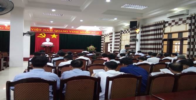 Ủy ban MTTQ Việt Nam huyện Phúc Thọ triển khai  lấy ý kiến hài lòng của người dân về huyện nông thôn mới