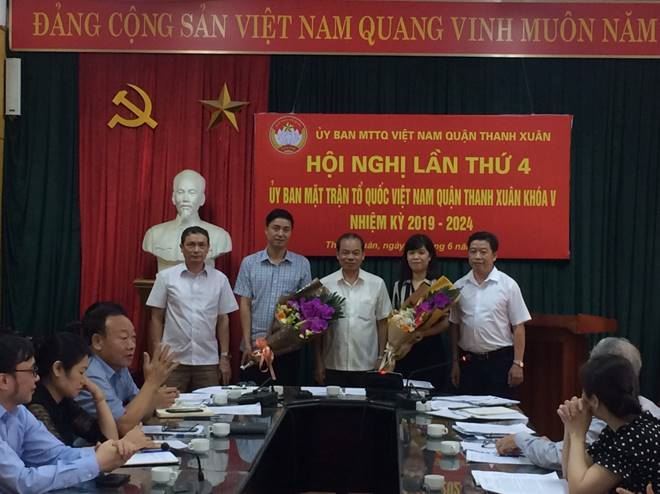 Hội nghị lần thứ 4 Uỷ ban MTTQ Việt Nam quận Thanh Xuân khóa V, nhiệm kỳ 2019-2024