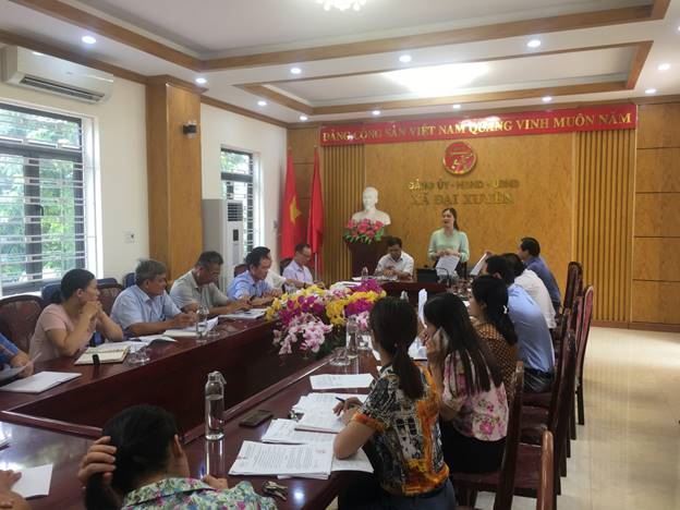  Huyện Phú Xuyên giám sát việc thực hiện Nghị quyết 42 của Chính phủ và việc phân bổ ngân sách cho MTTQ các đoàn thể chính trị của xã, thị trấn năm 2020