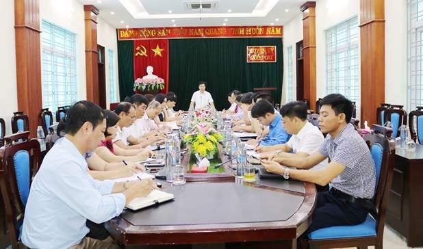 Huyện ủy Quốc Oai tổ chức hội nghị giao ban với MTTQ, các đoàn thể chính trị xã hội